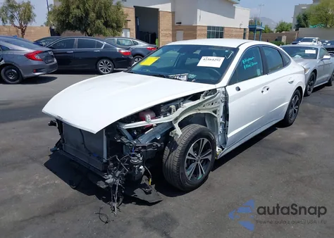 2021 Hyundai Sonata Blue from USA, damaged, VIN KMHL24JJ6MA033456